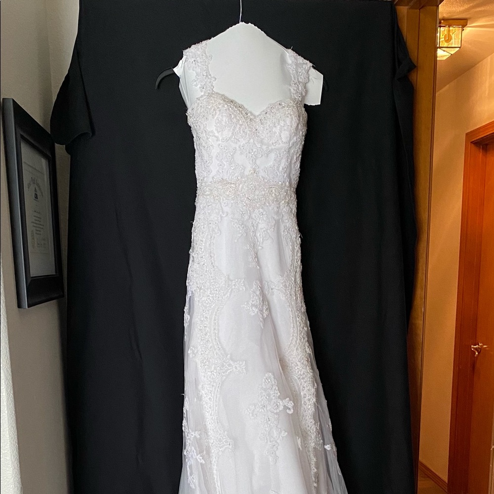 Beautiful wedding gown